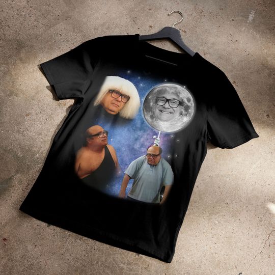 Discover Danny DeVito Shirt,Funny Always Sunny Shirt, Three Wolf Moon Danny Devito Version