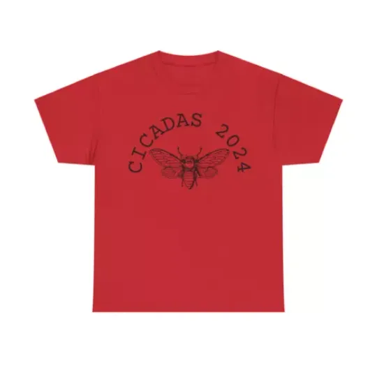 Discover Cicadas 2024 (Unisex Heavy Cotton Tee)