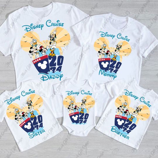 Discover Personalized Family Cruise 2024 Tshirt