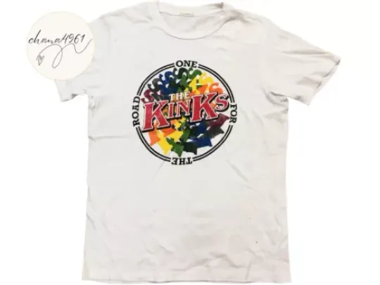 Discover The Kinks Band Tour 1980 T-Shirt
