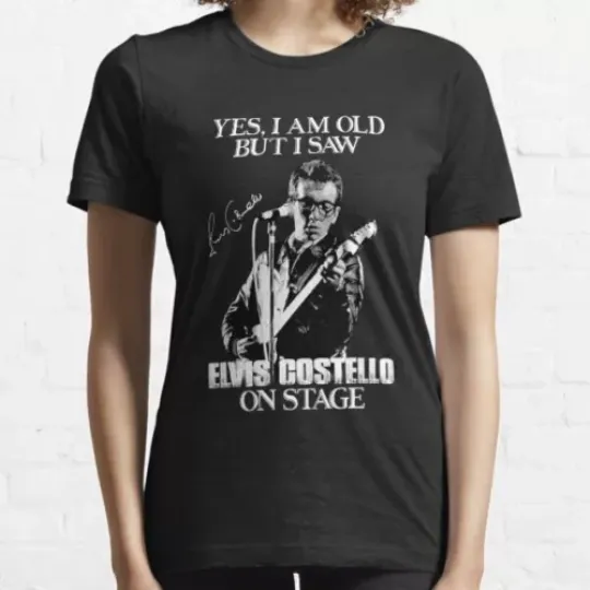 Discover Yes I'm Old But I Saw Elvis Costello On Stage T-Shirt