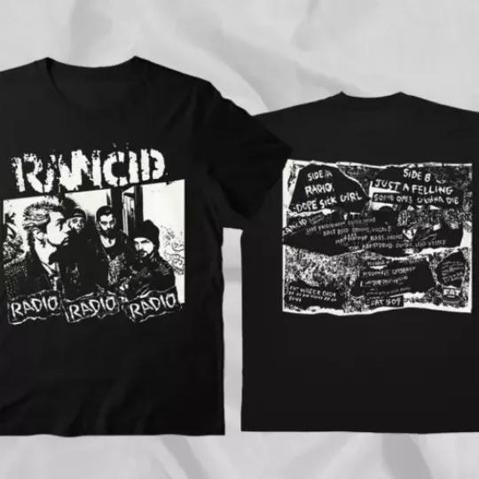 Discover Rancid Radio Music Tour Unisex T-Shirt Gift For All Fans