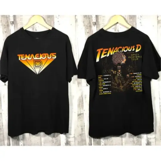 Discover Tenacious D Spicy Meatball Tour 2024 T Shirt