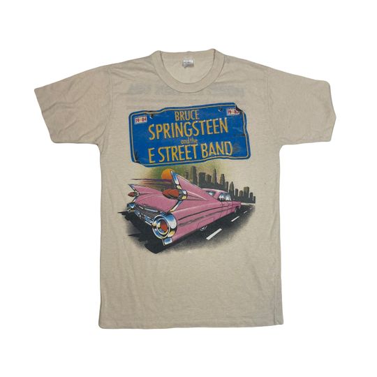 Discover Vintage 84' Bruce Springsteen & E-street band world tour