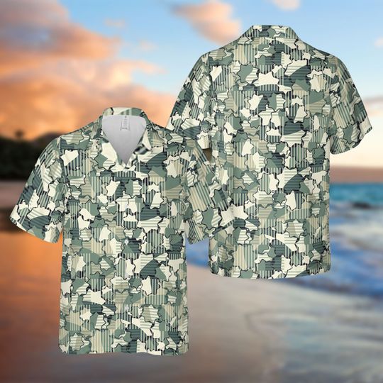 Discover Vintage Hawaiian Shirts, Ocean Aloha Shirt, Summer Party Gift
