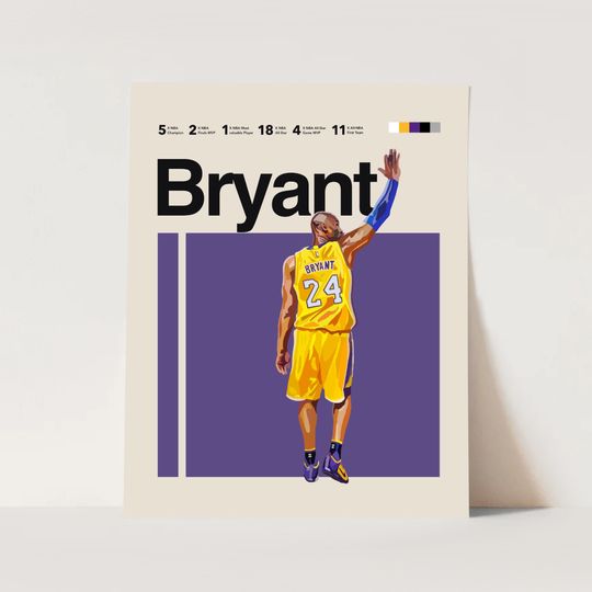 Discover Kobe Bryant Poster