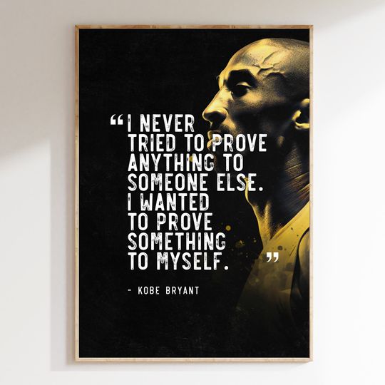 Discover Kobe Bryant Poster, Basketball Gift