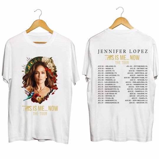 Discover Jennifer Lopez - 2024 This Is Me Now Tour Shirt, Jennifer Lopez Fan Shirt