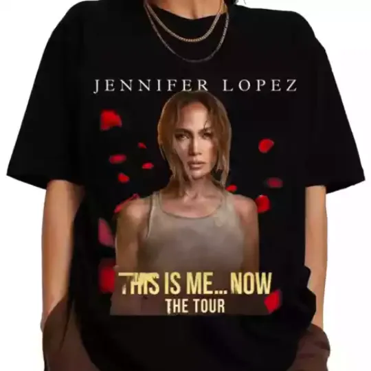 Discover Jennifer Lopez 2024 This Is Me Now Tour Shirt