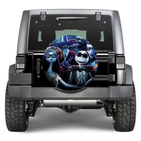 Discover Nightmare Before Christmas Car Spare Tire Cover
