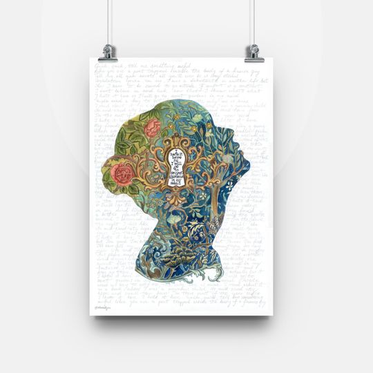 Discover I Hate it Here lyrics POSTER ARTPRINT of Watercolor