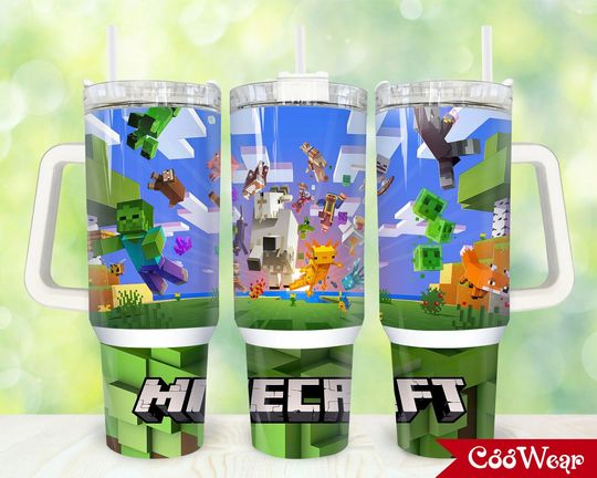 Discover Cartoon Characters 40oz Tumbler Wrap, Cartoon 2 pieces