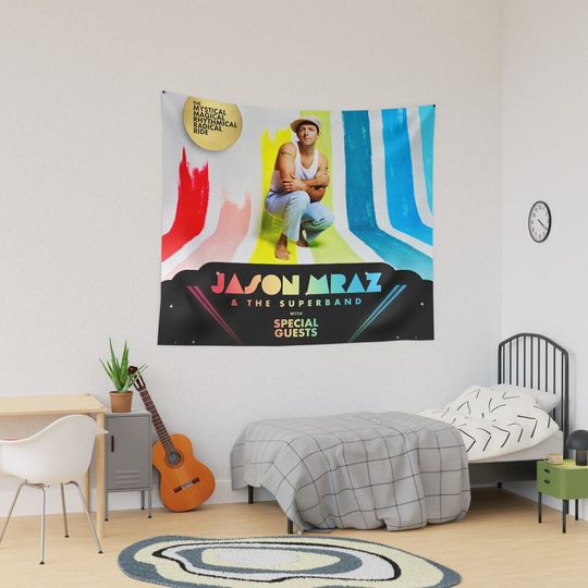 Discover Jason Mystical Magical Tour 2024 Tapestry
