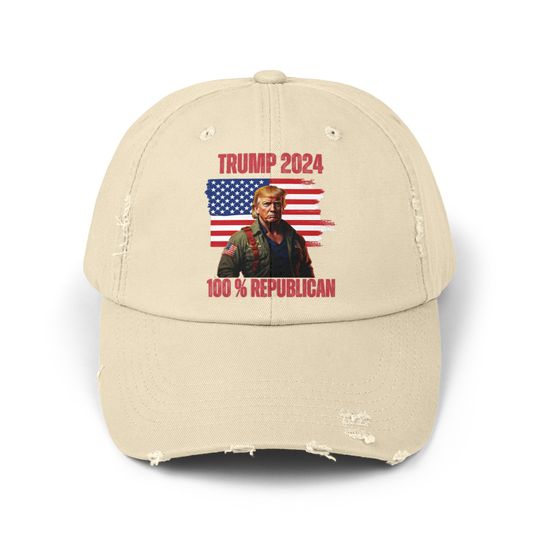 Discover Unisex Distressed Cap