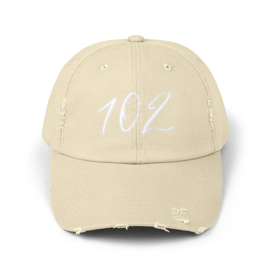 Discover 102 Unisex Distressed Cap