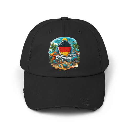 Discover Unisex Distressed Cap