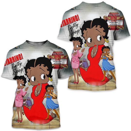 Discover BLACK BETTY BOOP T-SHIRT