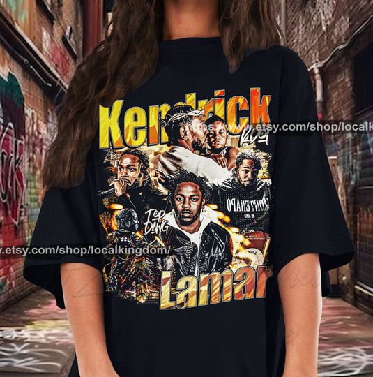 Discover Kendrick Lamar Vintage T-Shirt, Gift For Women and Man T-Shirt