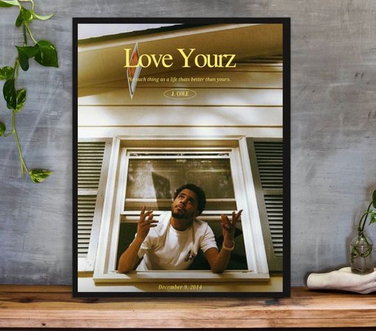Discover J Cole Poster, 2014 Forest Hills Drive Album, Hip Hop Poster