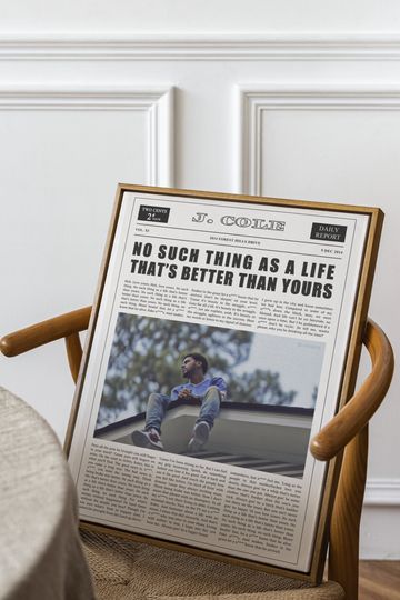 Discover J. Cole, Love Yourz, 2014 Forest Hills Drive Poster