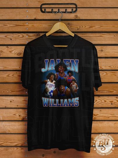 Discover Williams Jalen vintage basketball t-shirt