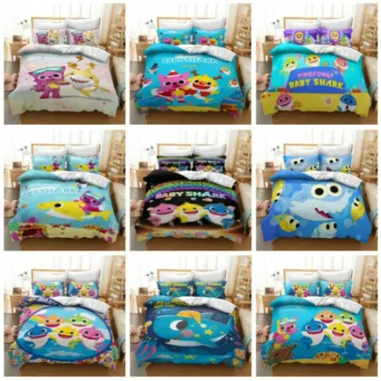 Discover Baby Shark Collection Bedding Sets