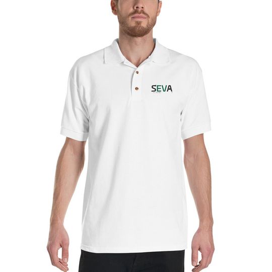 Discover SEVA Embroidered Polo Shirt