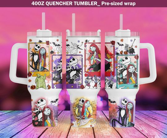 Discover 40oz Halloween Tumbler , Horror Movie Tumbler