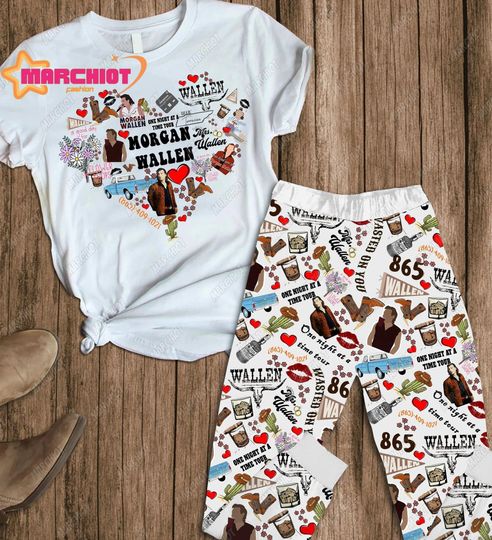 Discover Wallen Western Pajamas Set