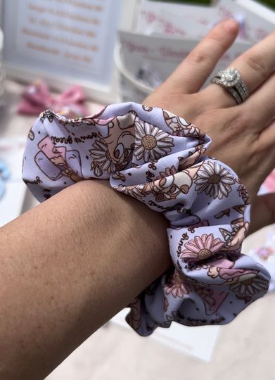 Discover Blue Heeler Scrunchie// Hair Scrunchie// Hair Tie