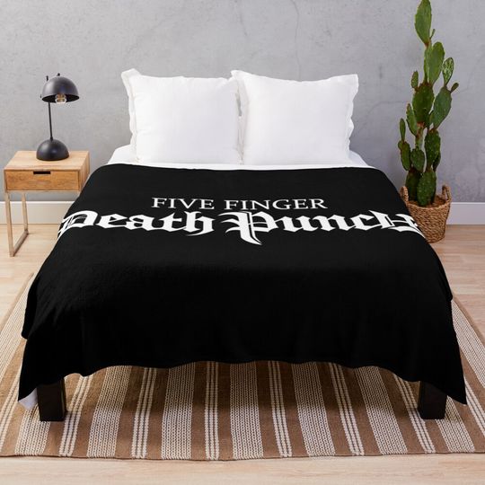 Discover Fiver Finger Death Throw Blanket