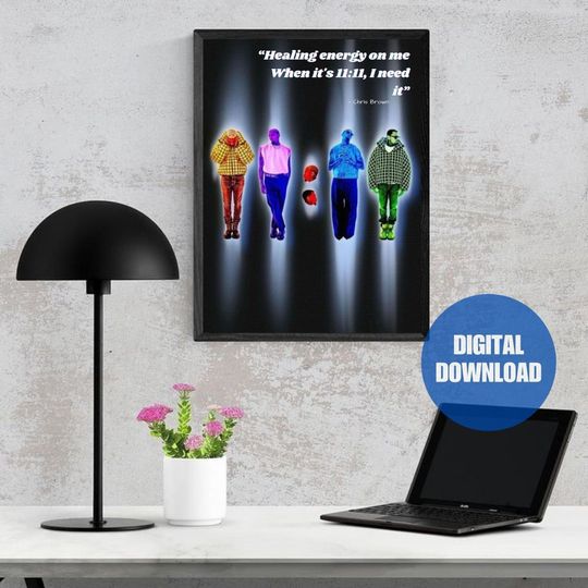 Discover Chris Brown 11:11 Album Wall Art Poster with Inspirational