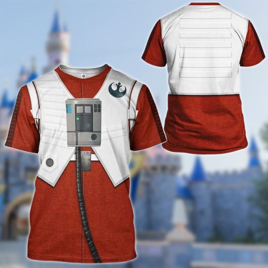 Discover Pilot Galaxy Movie Cosplay 3D Tshirt