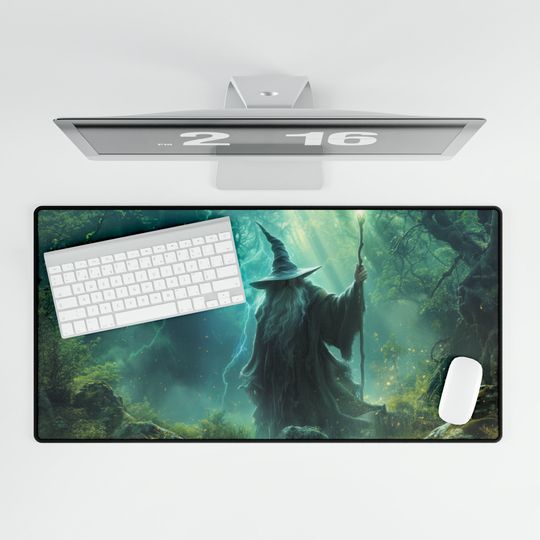 Discover Gandalf Desk Mat, LOTR Desk Mat
