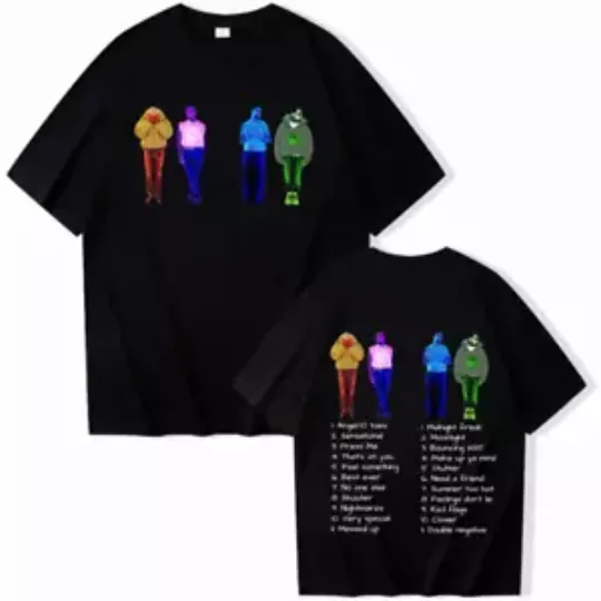 Discover 2024 Summer Chris Brown Rapper Hip Hop Music T-Shirts
