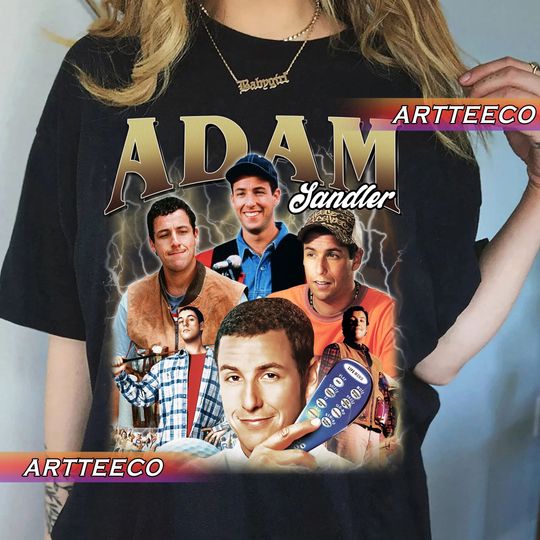 Discover Vintage Adam Sandler T-Shirt - Classic Comedy Fan Gear