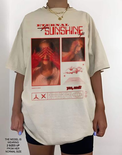Discover Ariana Eternal Sunshine T-Shirt, Ariana Fan Merch