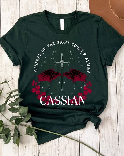 Discover CASSIAN T-shirt | ACOTAR | Officially Licensed | City of Starlight