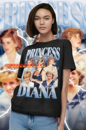 Discover Vintage Princess Diana T-Shirt Fan Gift