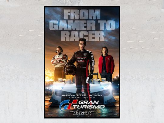 Discover Gran Turismo Film Poster, Movie Poster, Home Decor