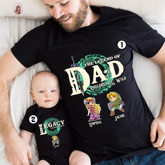 Discover Zelda Father And Son Shirt