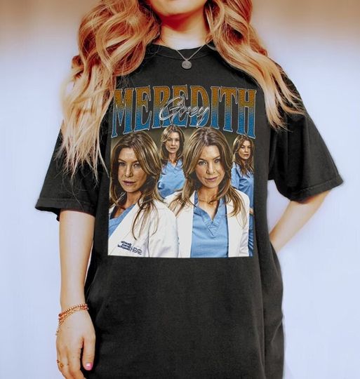 Discover MEREDITH GREY Shirt | Grey's Anatomy Doctor Shirt | Meredith Grey's Anatomy T-shirt