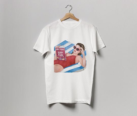 Discover Happy Place by Emily Henry book t shirt