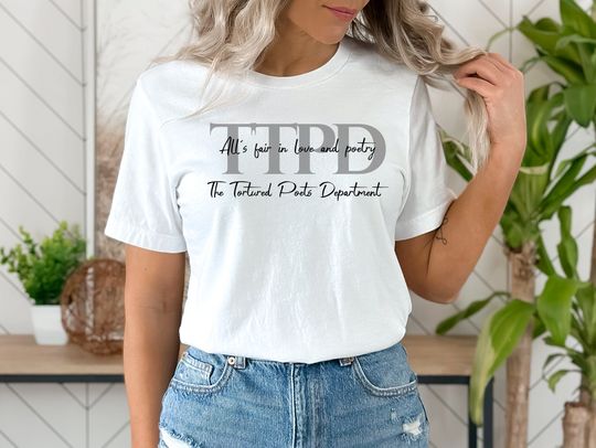 Discover The Tortured Poets Department Shirt TTPD Shirt