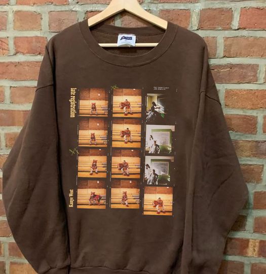 Discover Kanye Sweatshirt Kanye Late Registration Sweatshirt