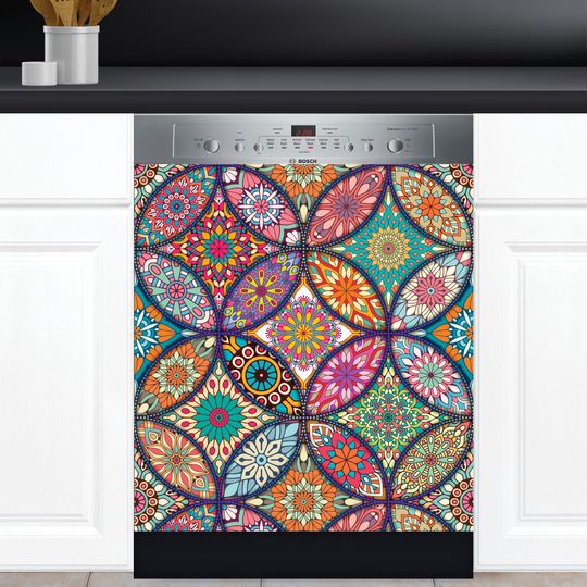 Discover Mandala Colorful Pattern Dishwasher Cover
