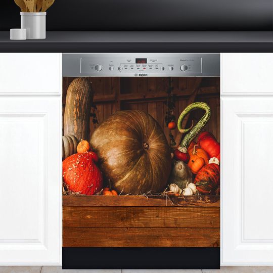 Discover Harvest Autumn Thanksgiving Holiday Dishwasher Cover
