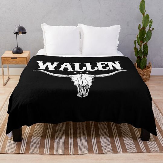 Discover Wallen Western Throw Blanket