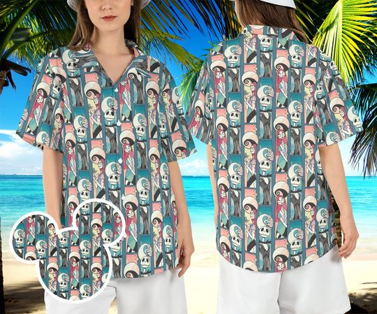 Discover Nightmare Before Christmas Hawaiian Shirt