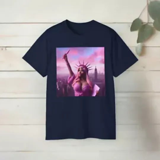 Discover Nicki Minaj Statue Shirt, Nicki Minaj Shirt, Pink Friday 2 Tour Shirt